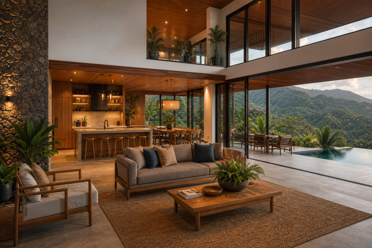 DEMO · Casa Mirador Verde con piscina y vista a la montaña